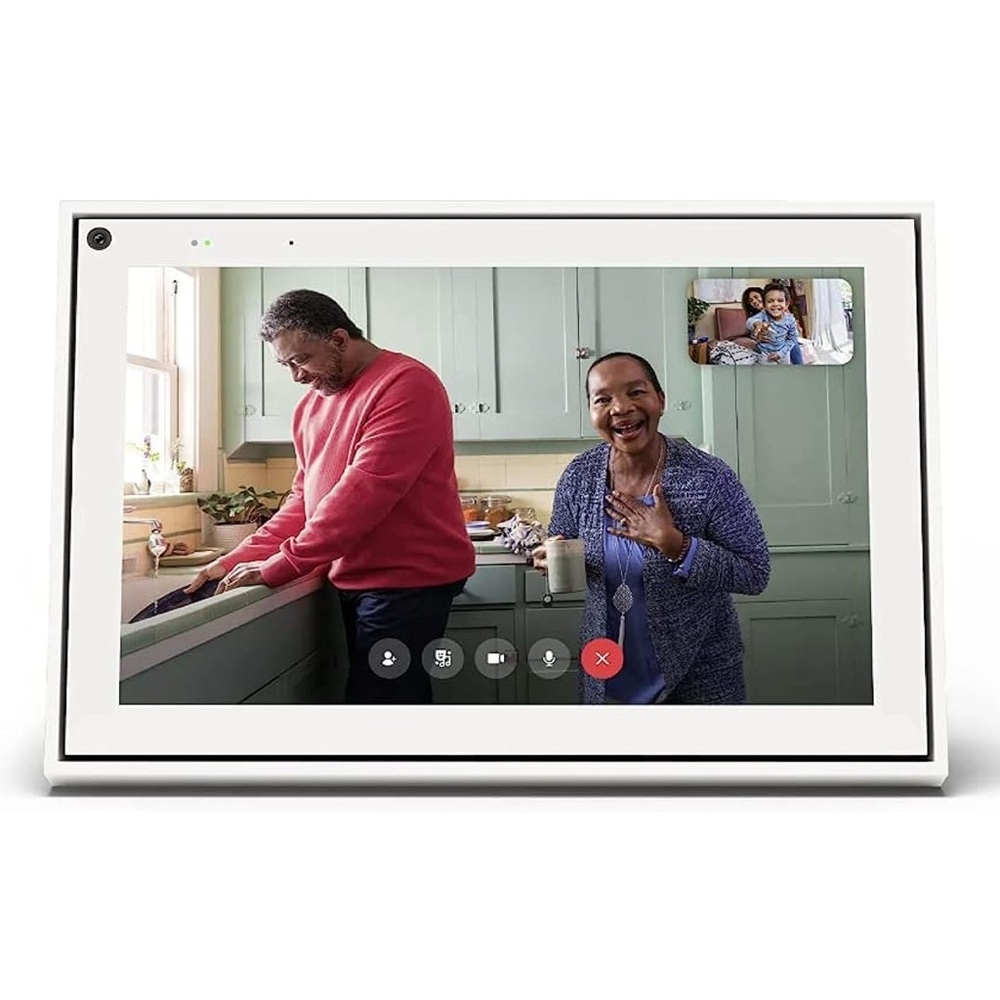 Facebook Portal 10" Smart, Hands-Free Video Calling with Alexa Built-in, White